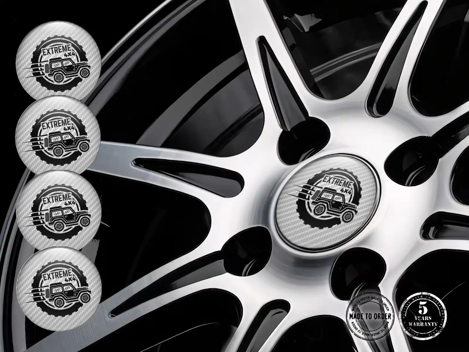 Domed stickers Racing Style Custom Dome for Vehicles